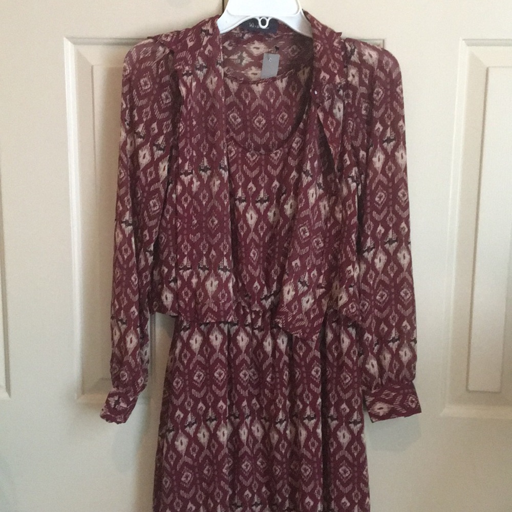 NWT dress with attached matching jacket by Wish